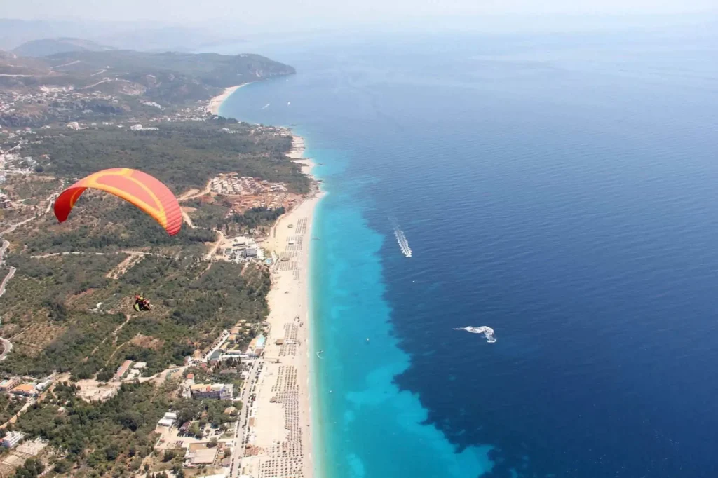 llogara national park Paragliding