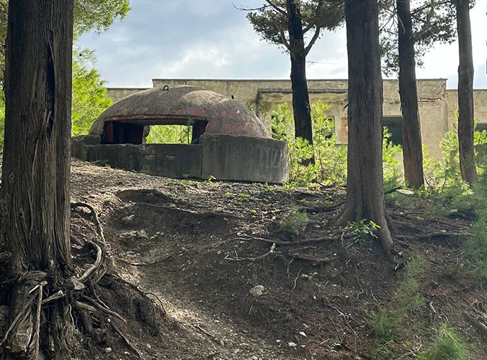 Bunkers found in Sazan Island, Vlore Albania